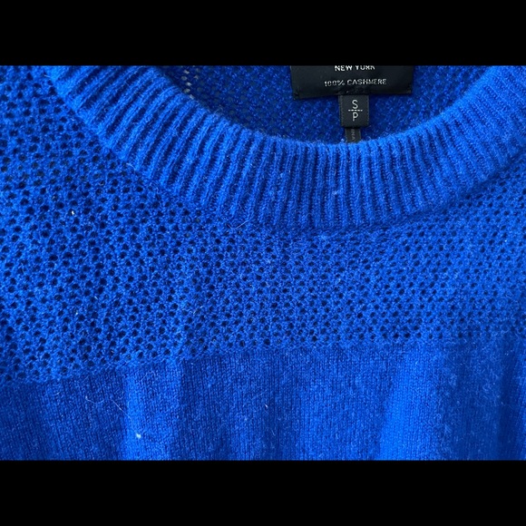 Rag and Bone Blue Cashmere Sweater S - Picture 3 of 4